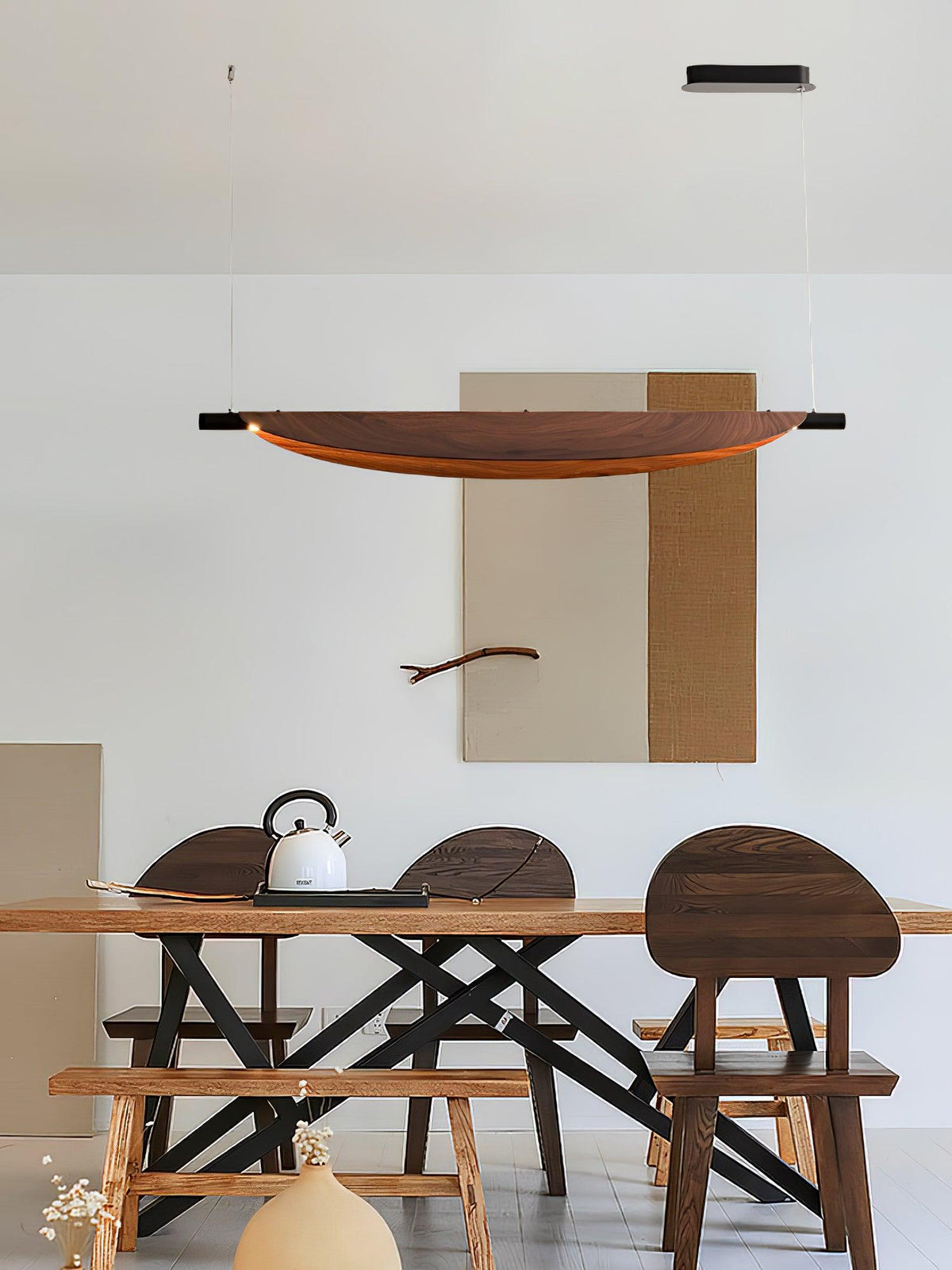 Isenena Polycarbonate Pendant Light-Moonnatur