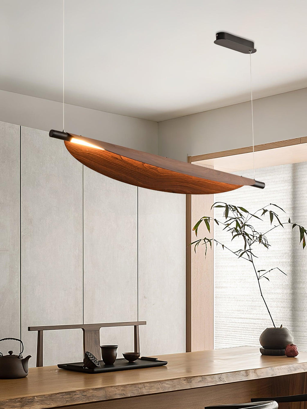 Isenena Polycarbonate Pendant Light-Moonnatur