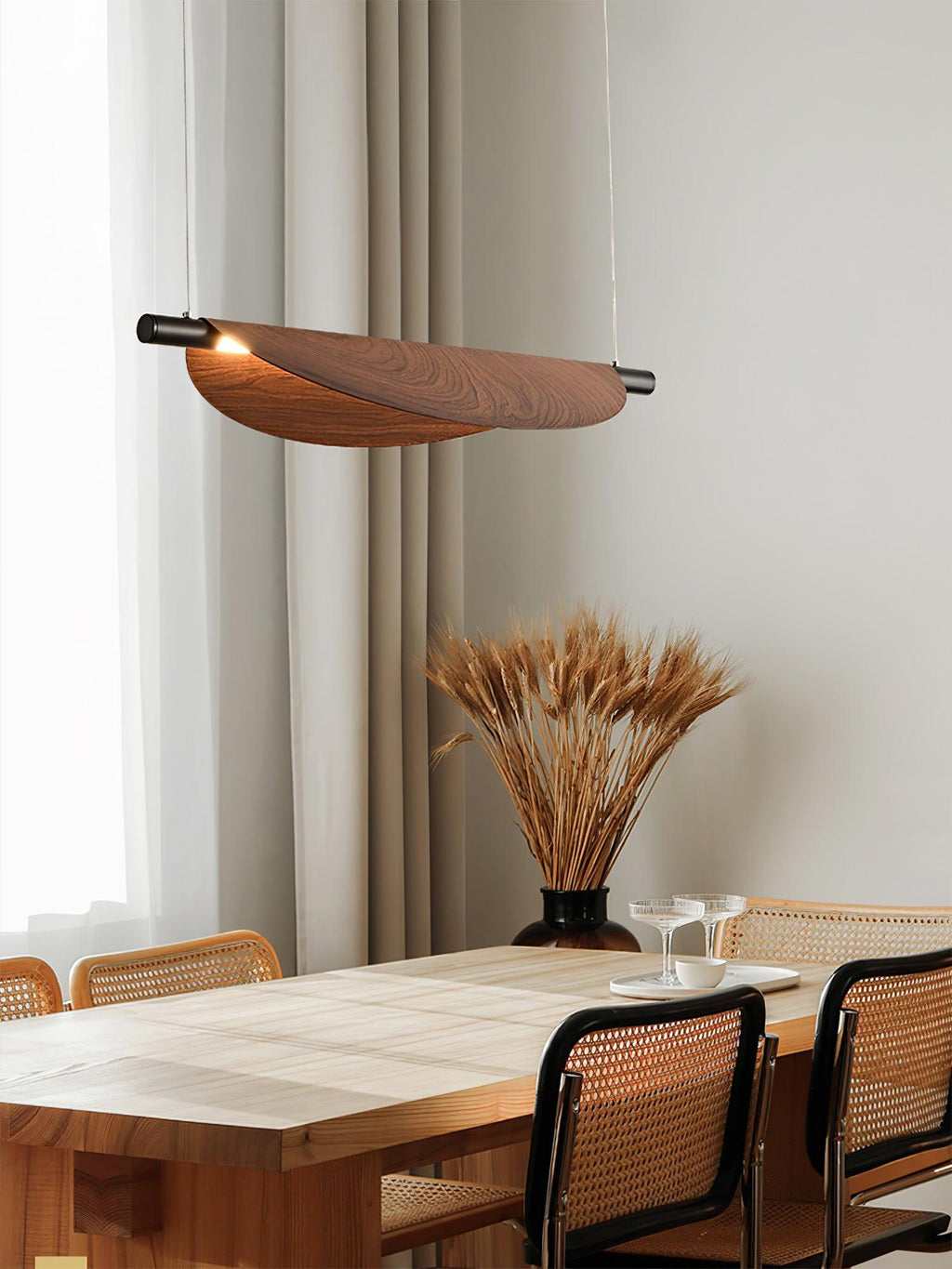 Isenena Polycarbonate Pendant Light-Moonnatur