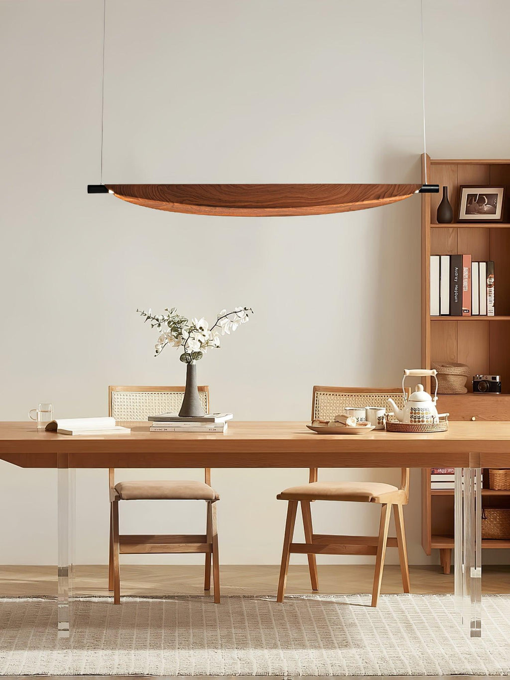 Isenena Polycarbonate Pendant Light-Moonnatur