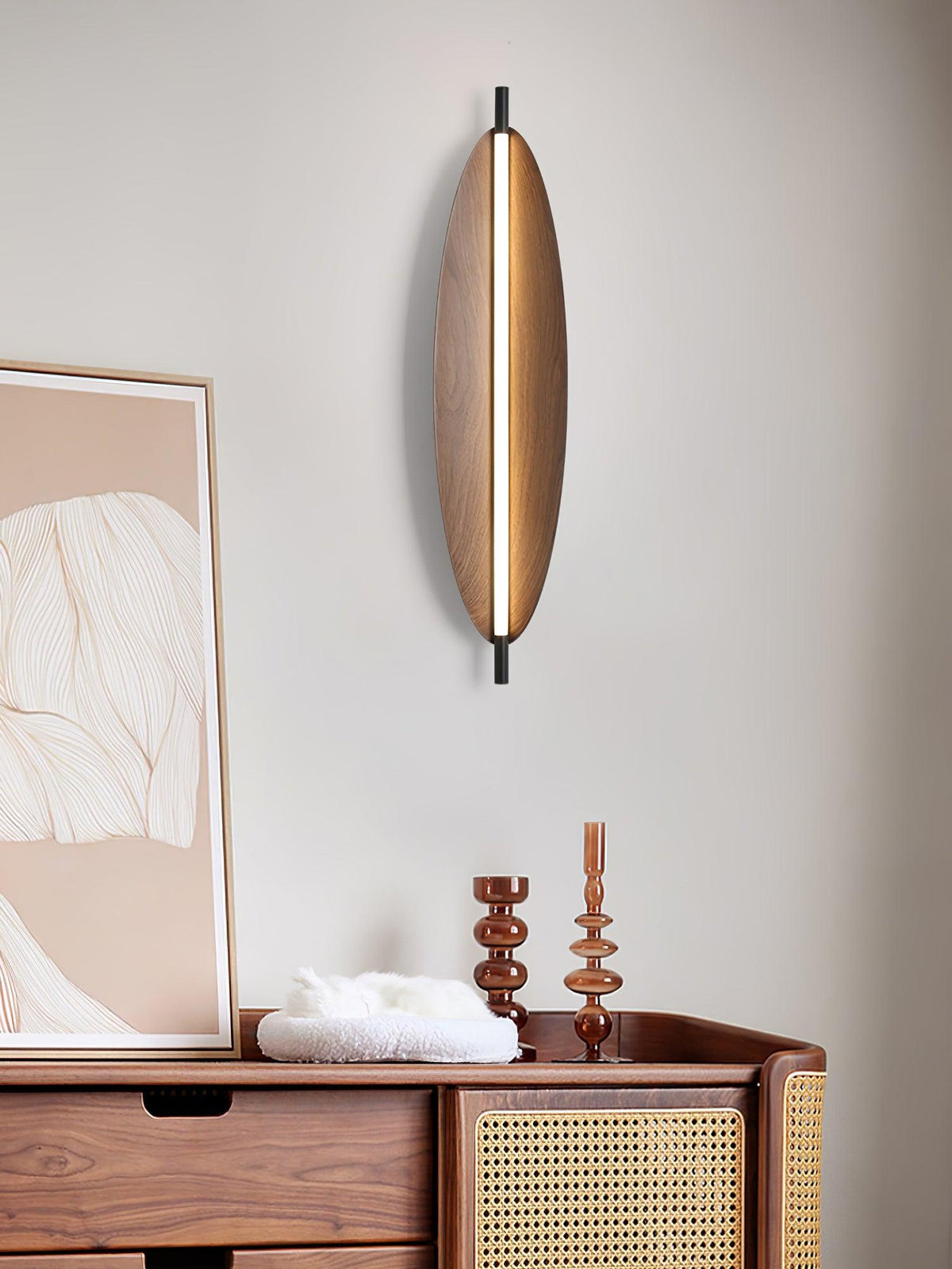 Jarvenune Metal Wall Light-Moonnatur