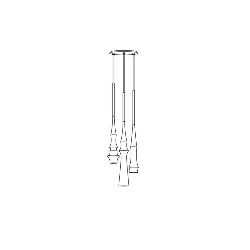 Merlenora Aluminium Pendant Light-Moonnatur