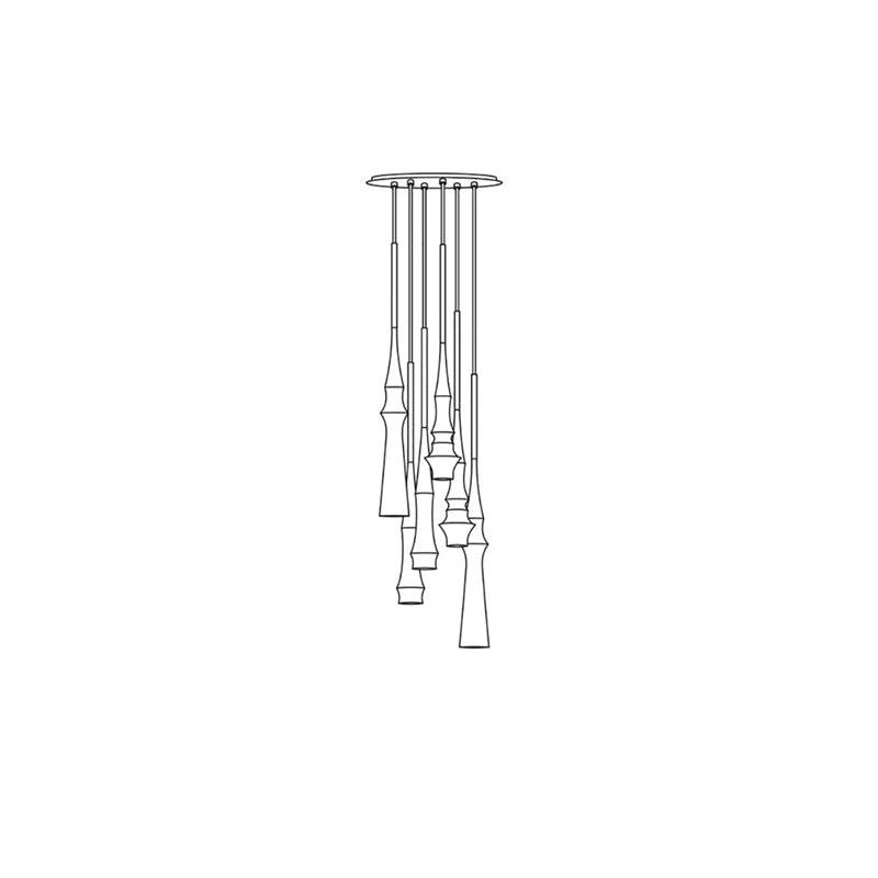 Merlenora Aluminium Pendant Light-Moonnatur