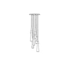Merlenora Aluminium Pendant Light-Moonnatur