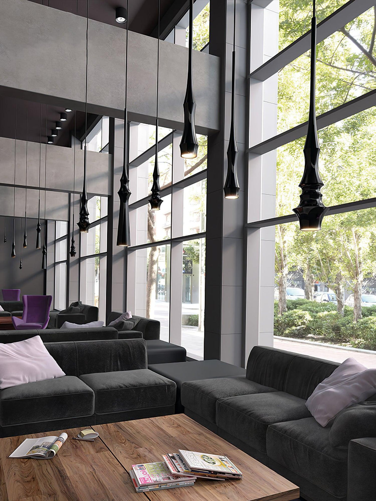 Merlenora Aluminium Pendant Light-Moonnatur