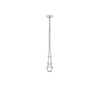 Merlenora Aluminium Pendant Light-Moonnatur