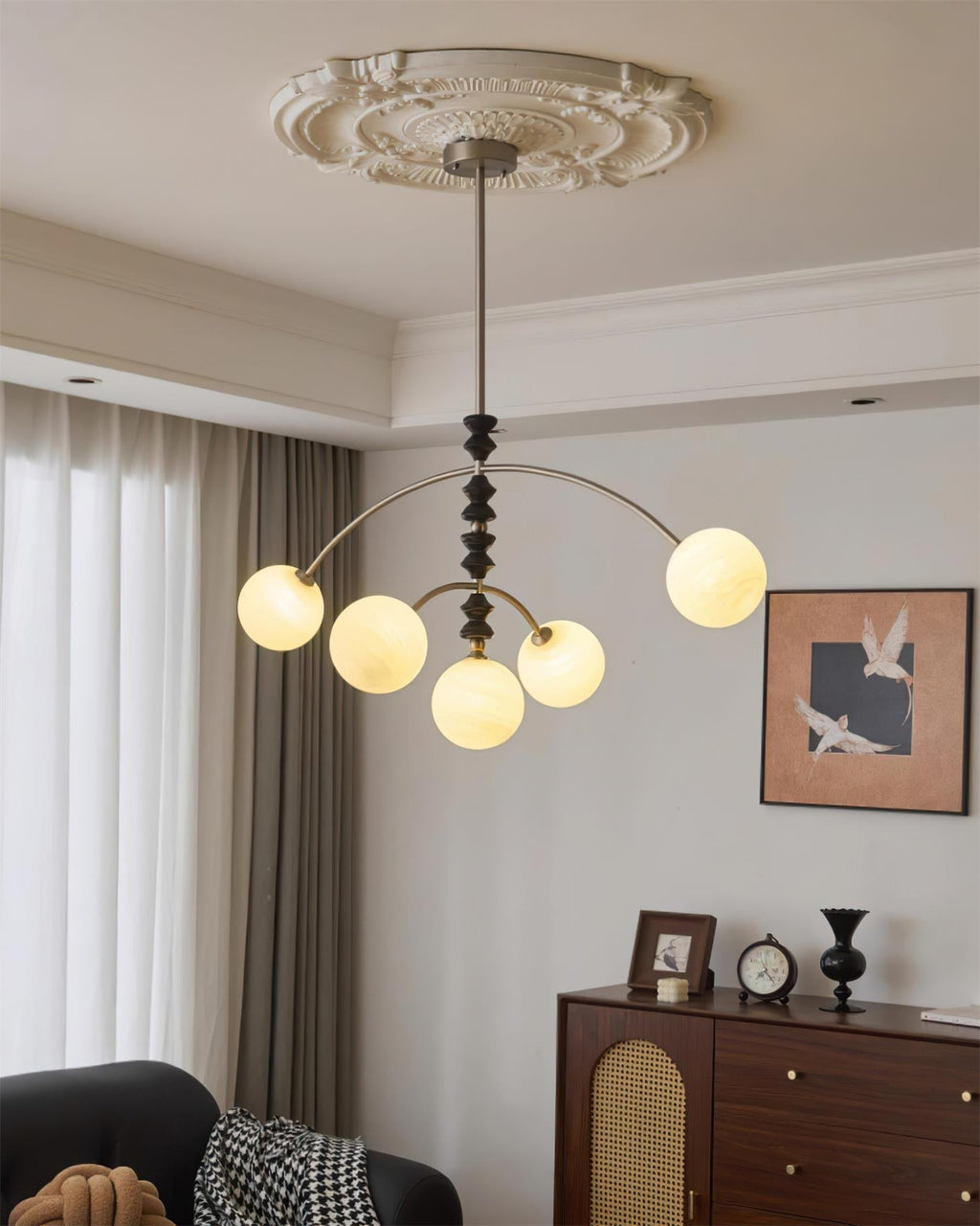 Tildenvale Metal Chandelier-Moonnatur