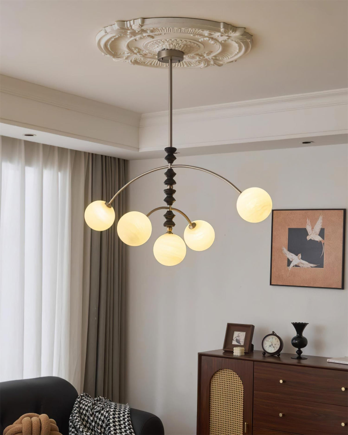 Tildenvale Metal Chandelier-Moonnatur