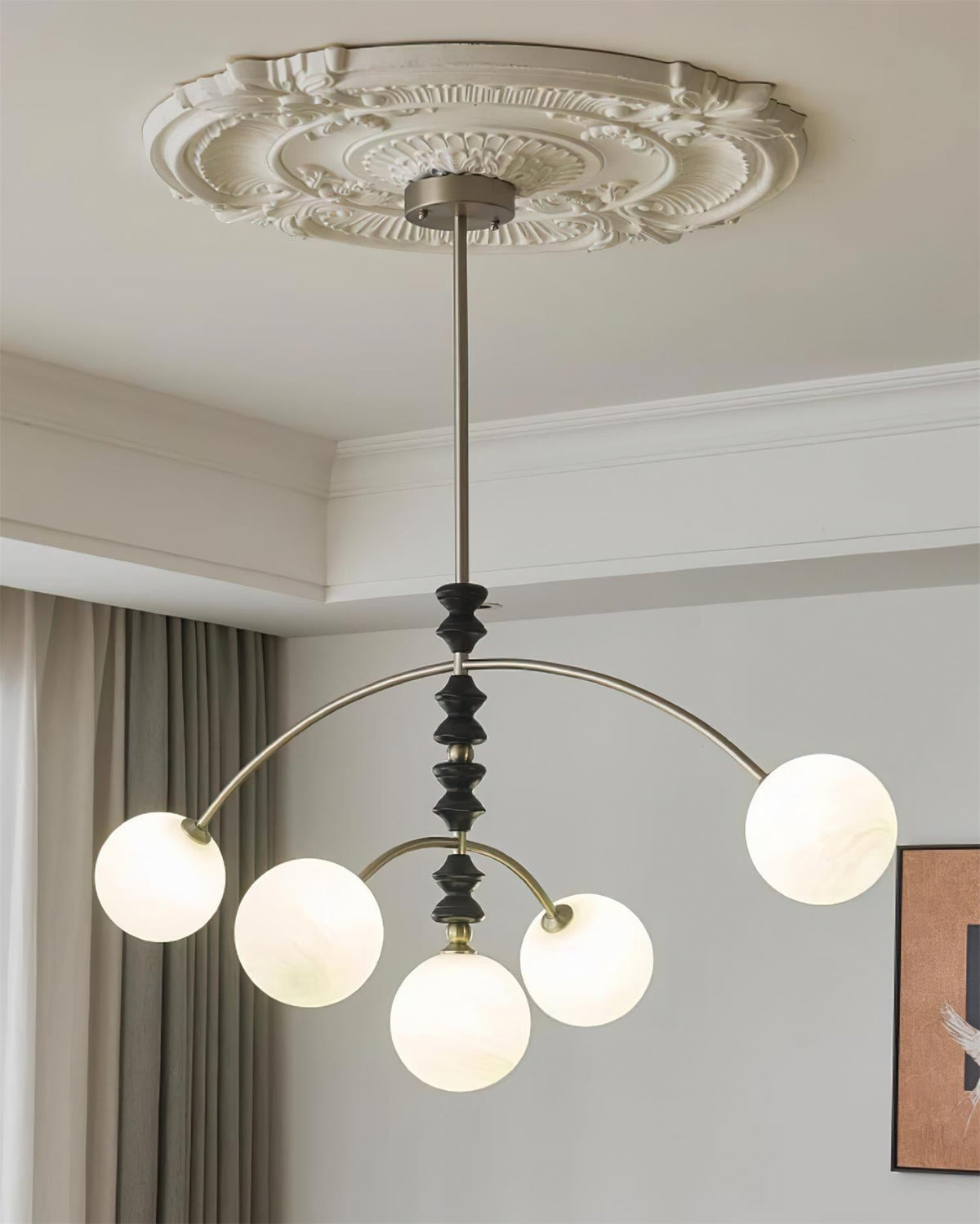 Tildenvale Metal Chandelier-Moonnatur