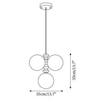 Tildenvale Metal Chandelier-Moonnatur
