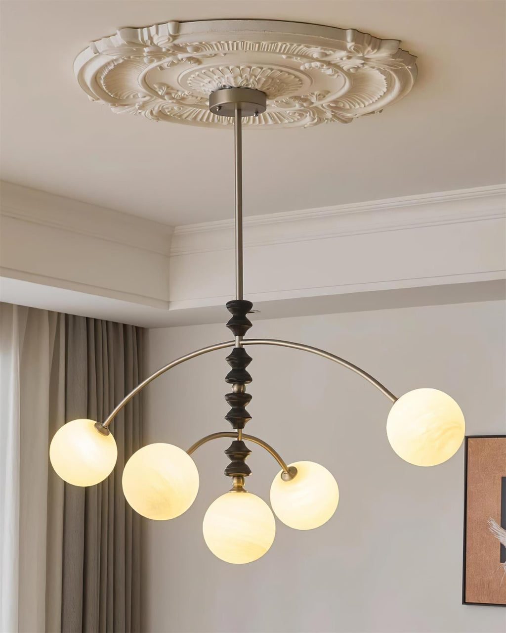 Tildenvale Metal Chandelier-Moonnatur