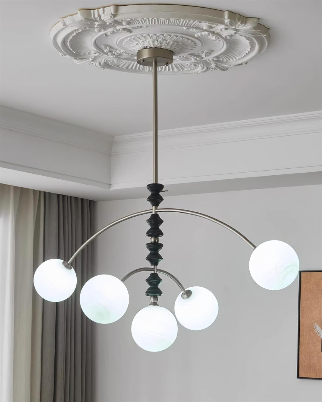 Tildenvale Metal Chandelier-Moonnatur