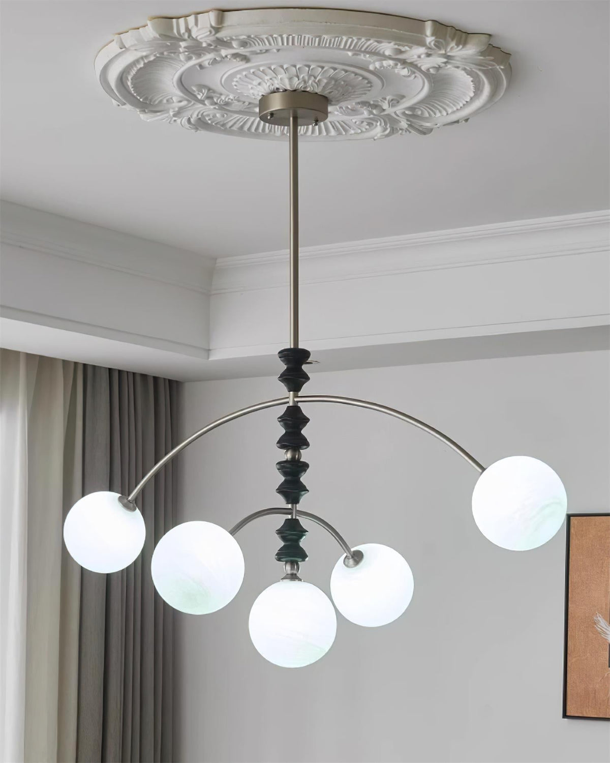 Tildenvale Metal Chandelier-Moonnatur