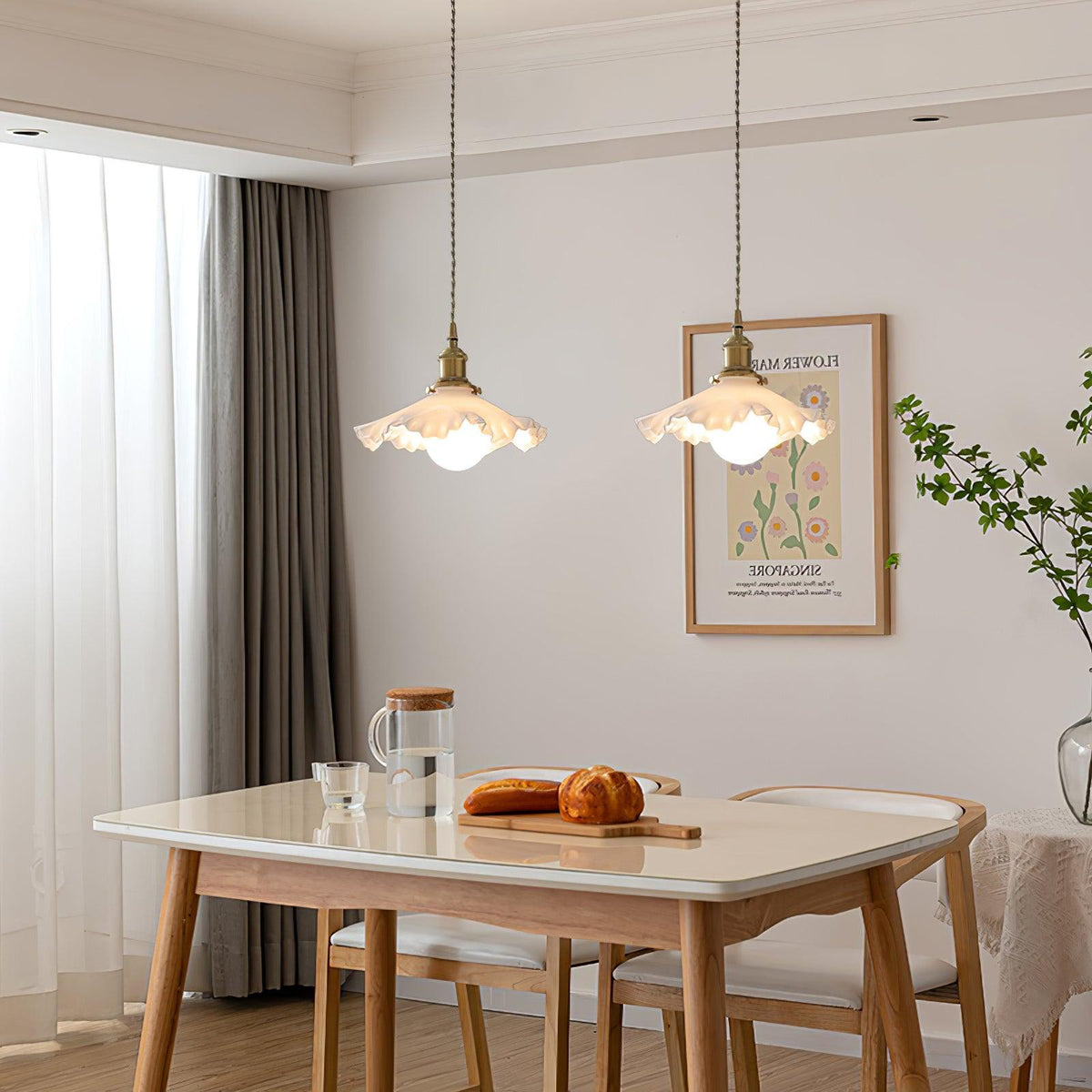 Larkella Glass Pendant Light-Moonnatur