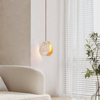 Abermoss Travertine Pendant Light-Moonnatur