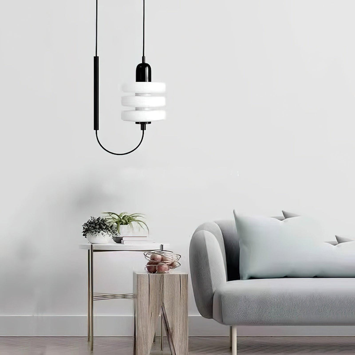 Junelle Glass Pendant Light-Moonnatur
