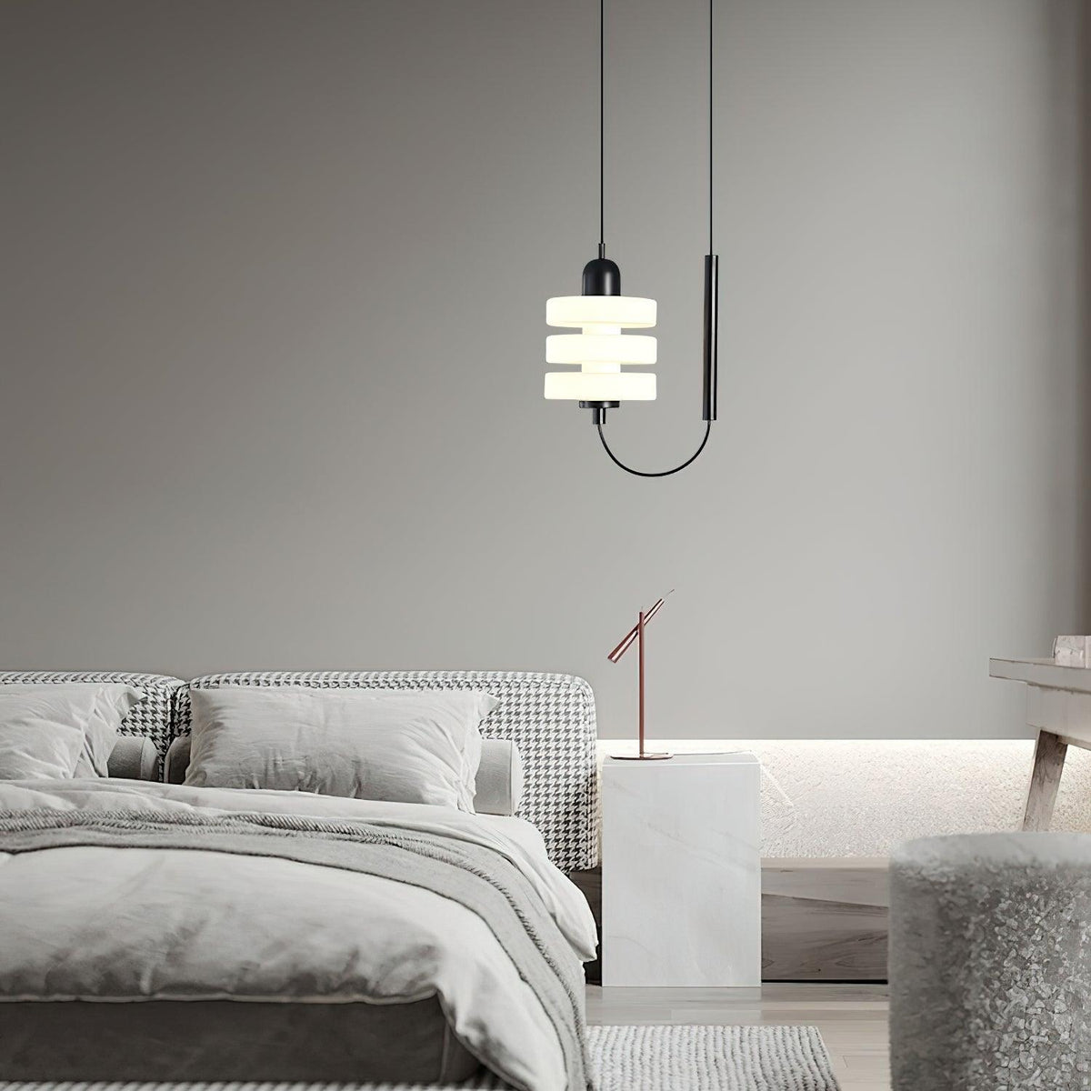 Junelle Glass Pendant Light-Moonnatur