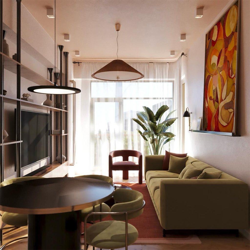 Auberrose Bamboo Pendant Light-Moonnatur