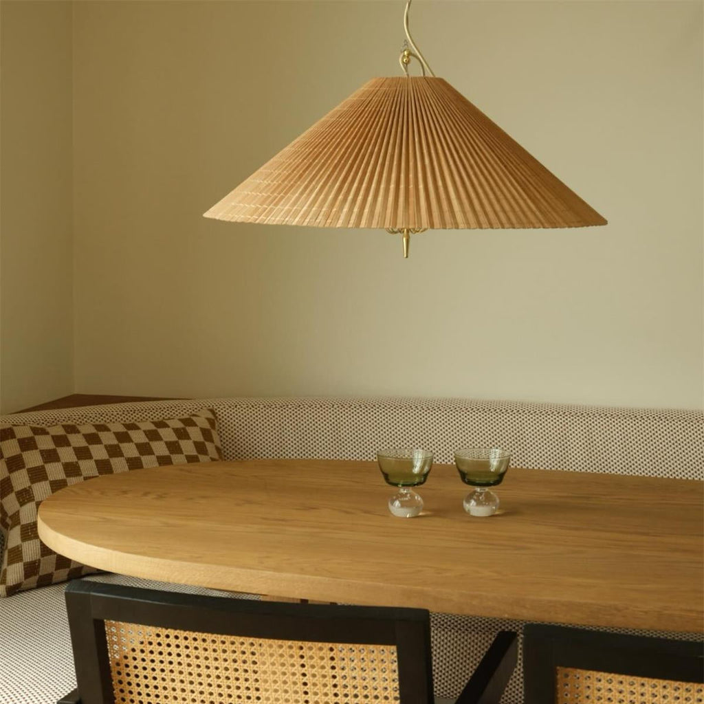Auberrose Bamboo Pendant Light-Moonnatur