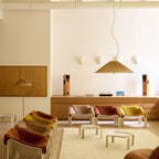 Auberrose Bamboo Pendant Light-Moonnatur