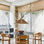 Auberrose Bamboo Pendant Light-Moonnatur