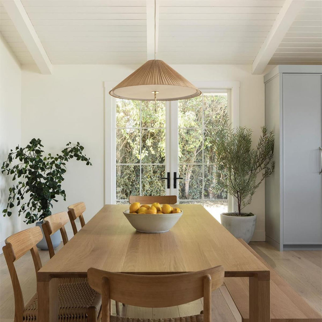 Auberrose Bamboo Pendant Light-Moonnatur