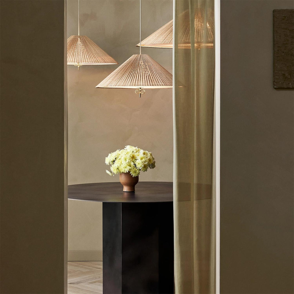Auberrose Bamboo Pendant Light-Moonnatur