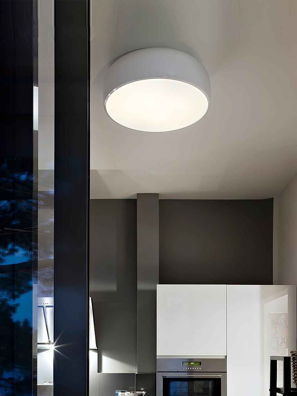 Brieraria Aluminium Ceiling Light-Moonnatur