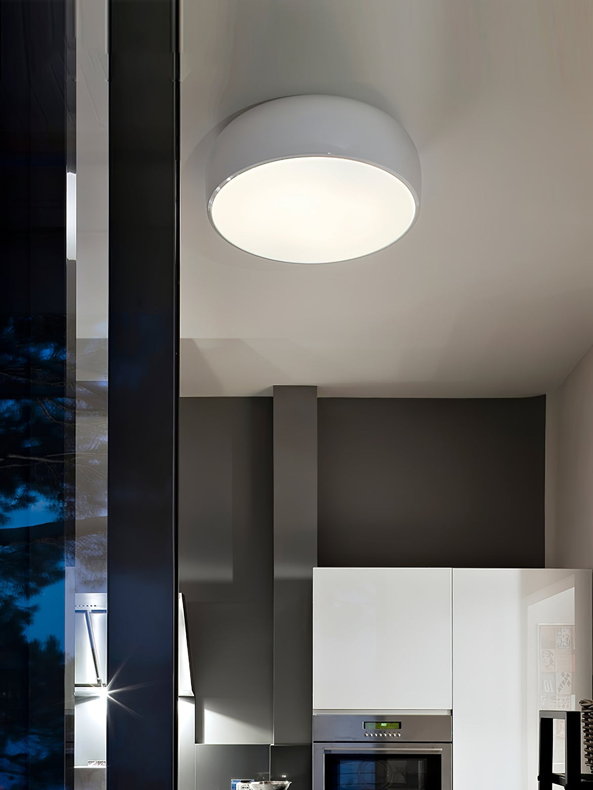 Brieraria Aluminium Ceiling Light-Moonnatur