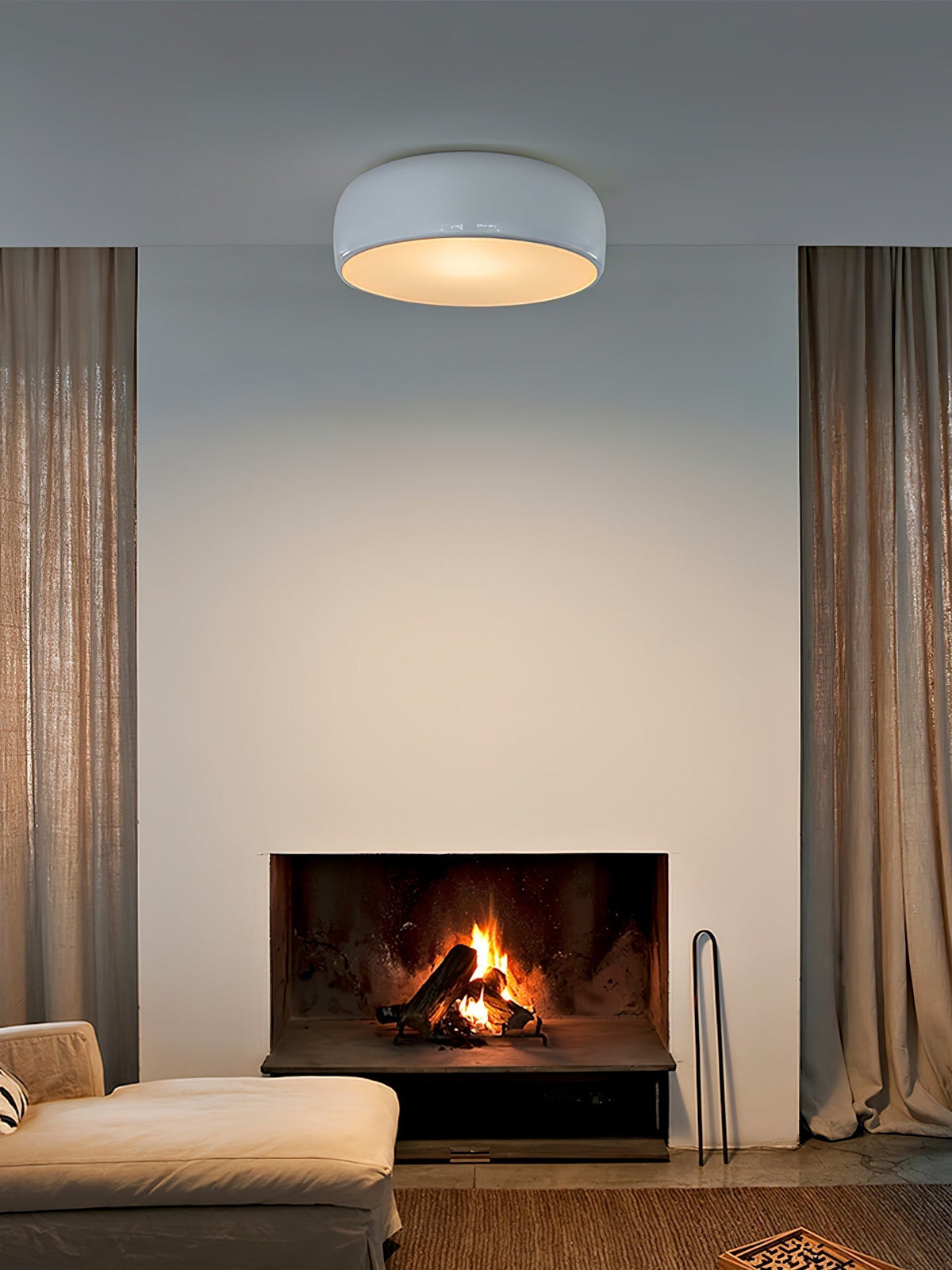 Brieraria Aluminium Ceiling Light-Moonnatur