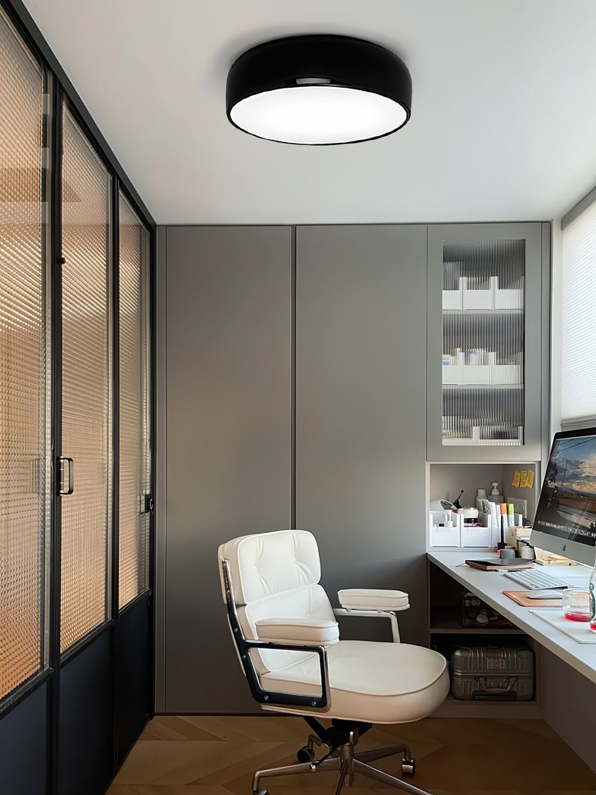 Brieraria Aluminium Ceiling Light-Moonnatur