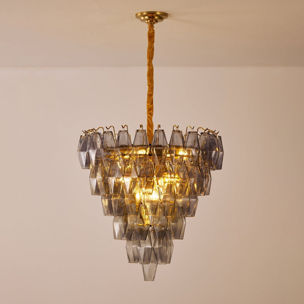 Beldendale Glass Chandelier-Moonnatur