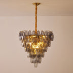 Beldendale Glass Chandelier-Moonnatur