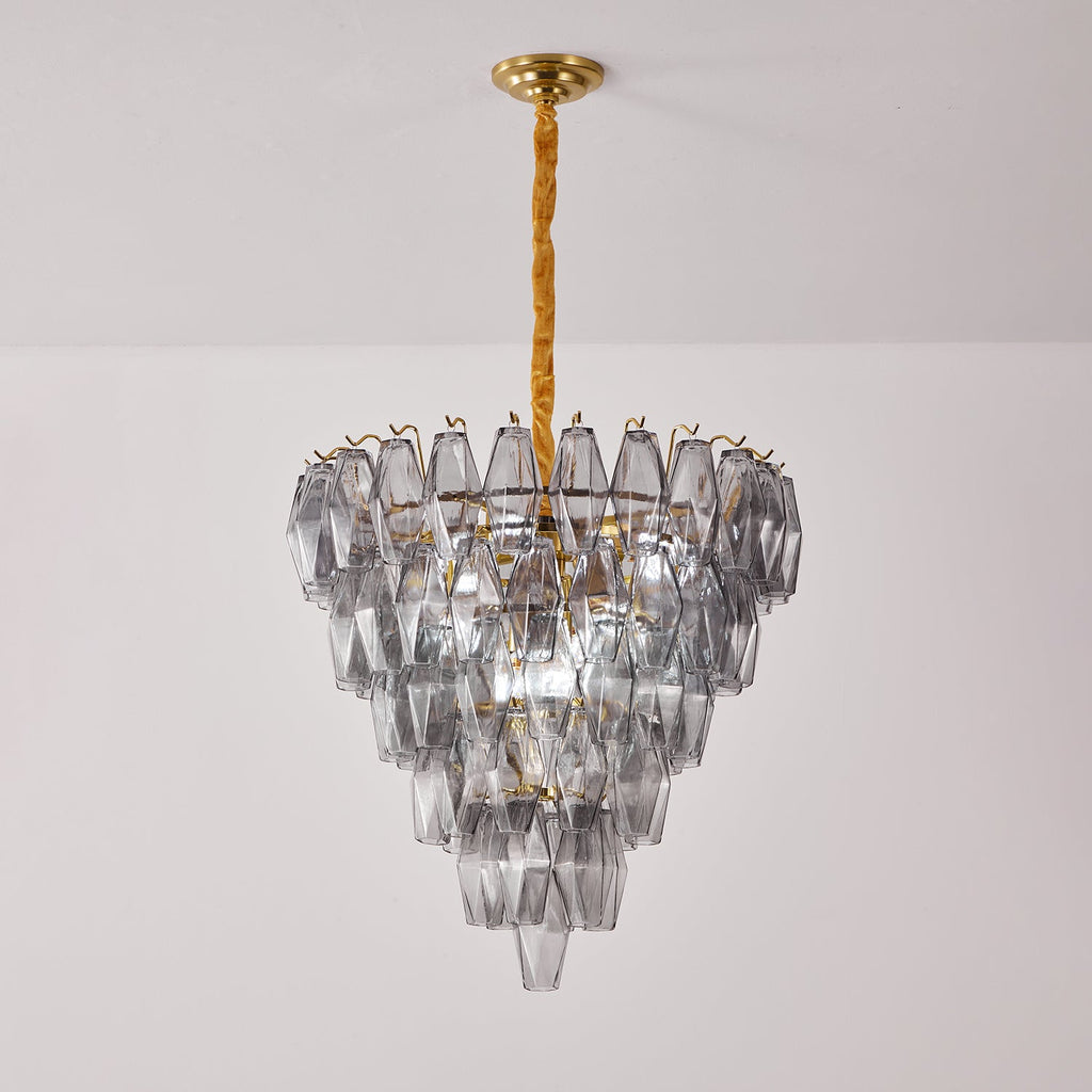 Beldendale Glass Chandelier-Moonnatur
