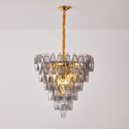 Beldendale Glass Chandelier-Moonnatur