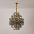 Baldenfern Glass Chandelier-Moonnatur