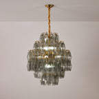 Baldenfern Glass Chandelier-Moonnatur
