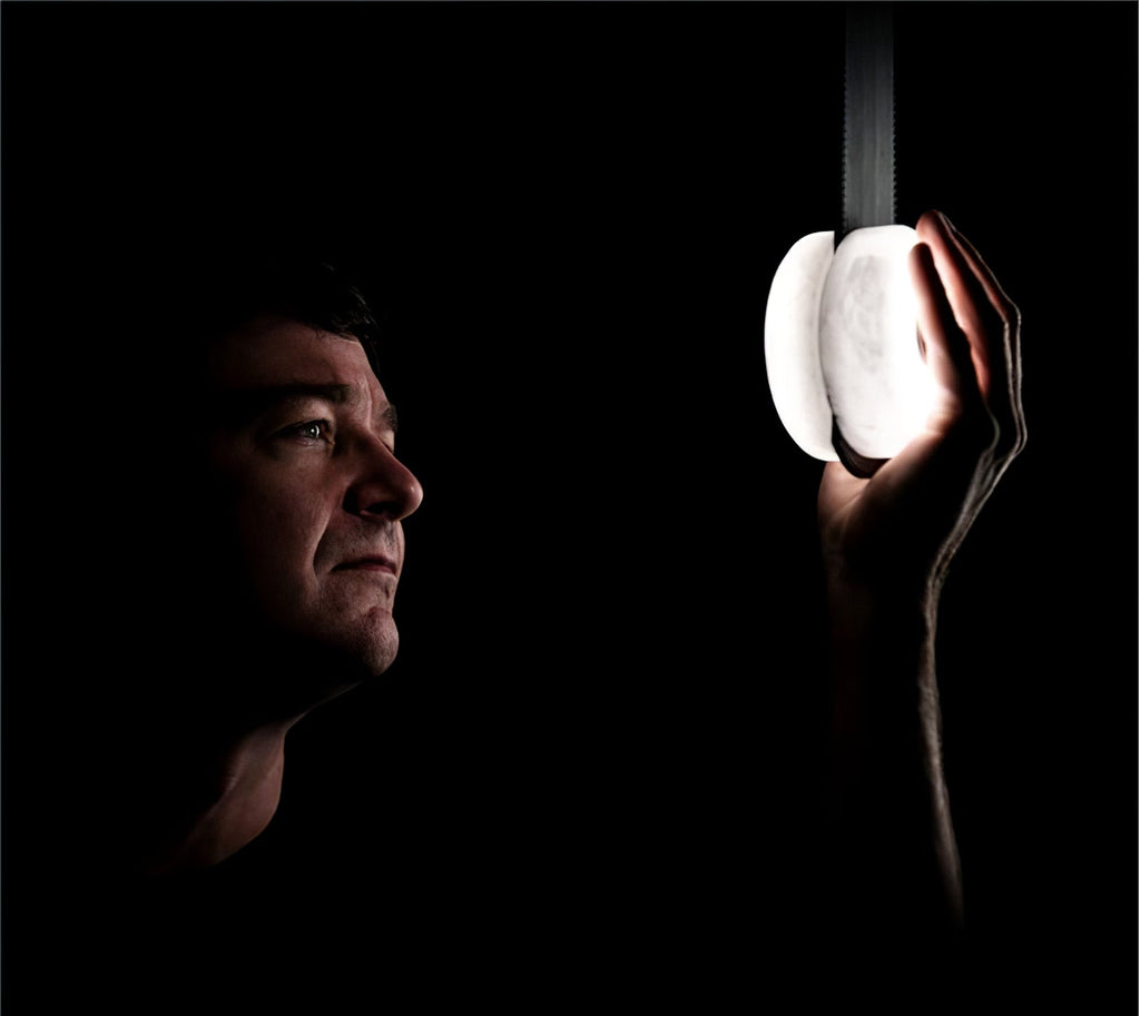 Penrelis Alabaster Pendant Light-Moonnatur