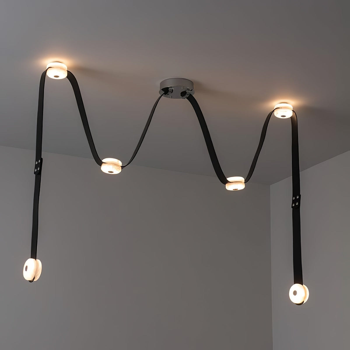 Penrelis Alabaster Pendant Light-Moonnatur