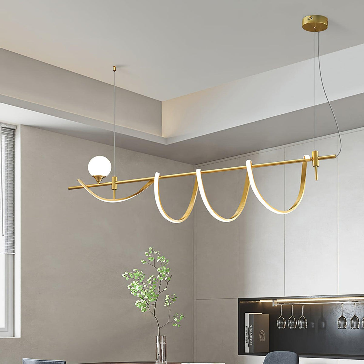 Finverwynne Silica Gel Pendant Light-Moonnatur
