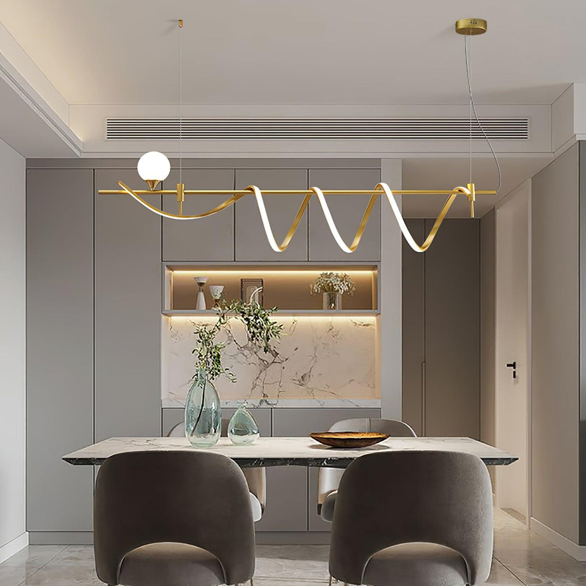 Finverwynne Silica Gel Pendant Light-Moonnatur