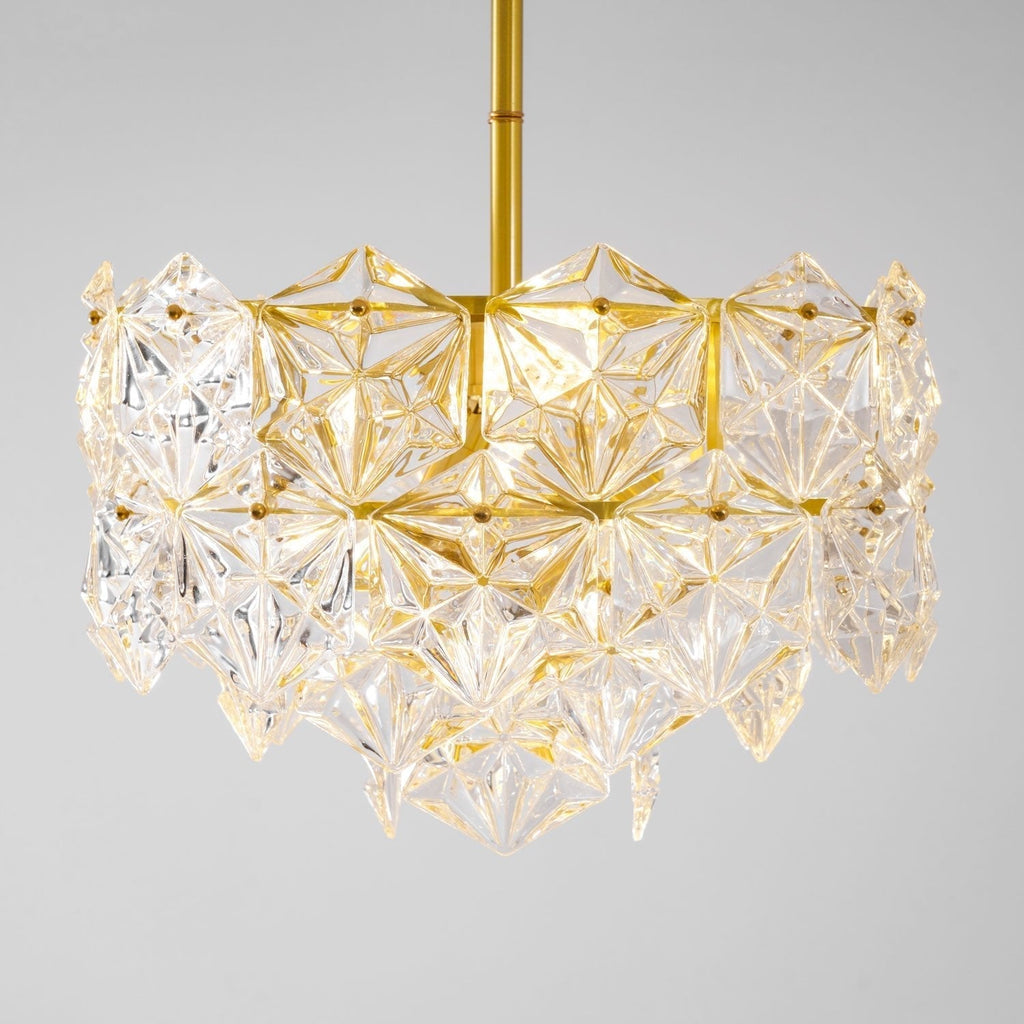 Cedrella Glass Chandelier-Moonnatur