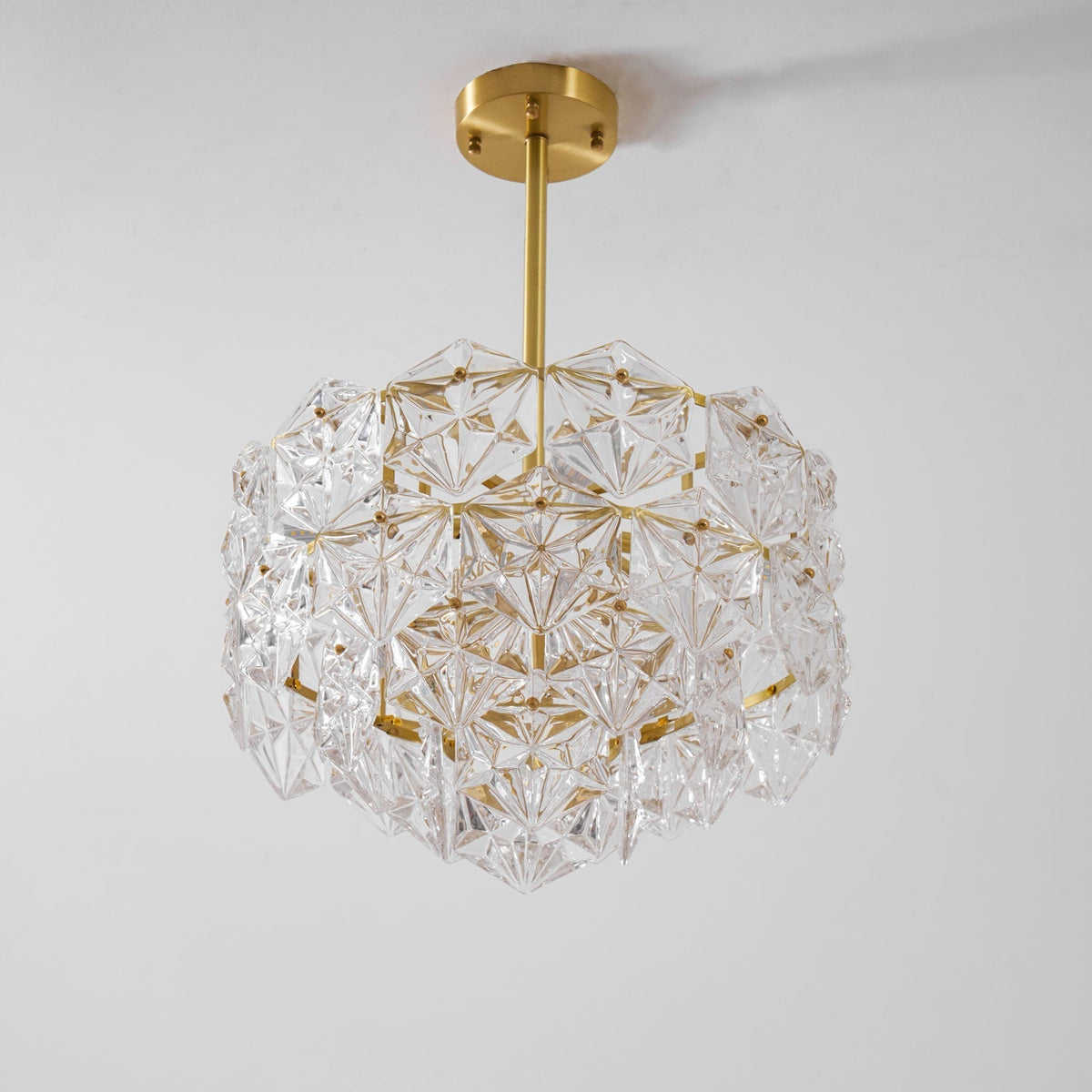 Cedrella Glass Chandelier-Moonnatur