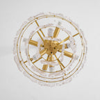 Cedrella Glass Chandelier-Moonnatur