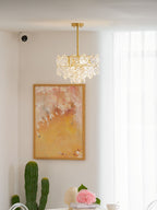 Cedrella Glass Chandelier-Moonnatur