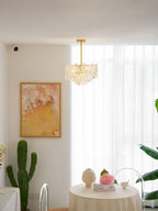 Cedrella Glass Chandelier-Moonnatur
