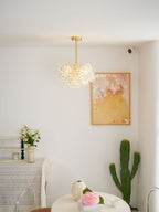 Cedrella Glass Chandelier-Moonnatur