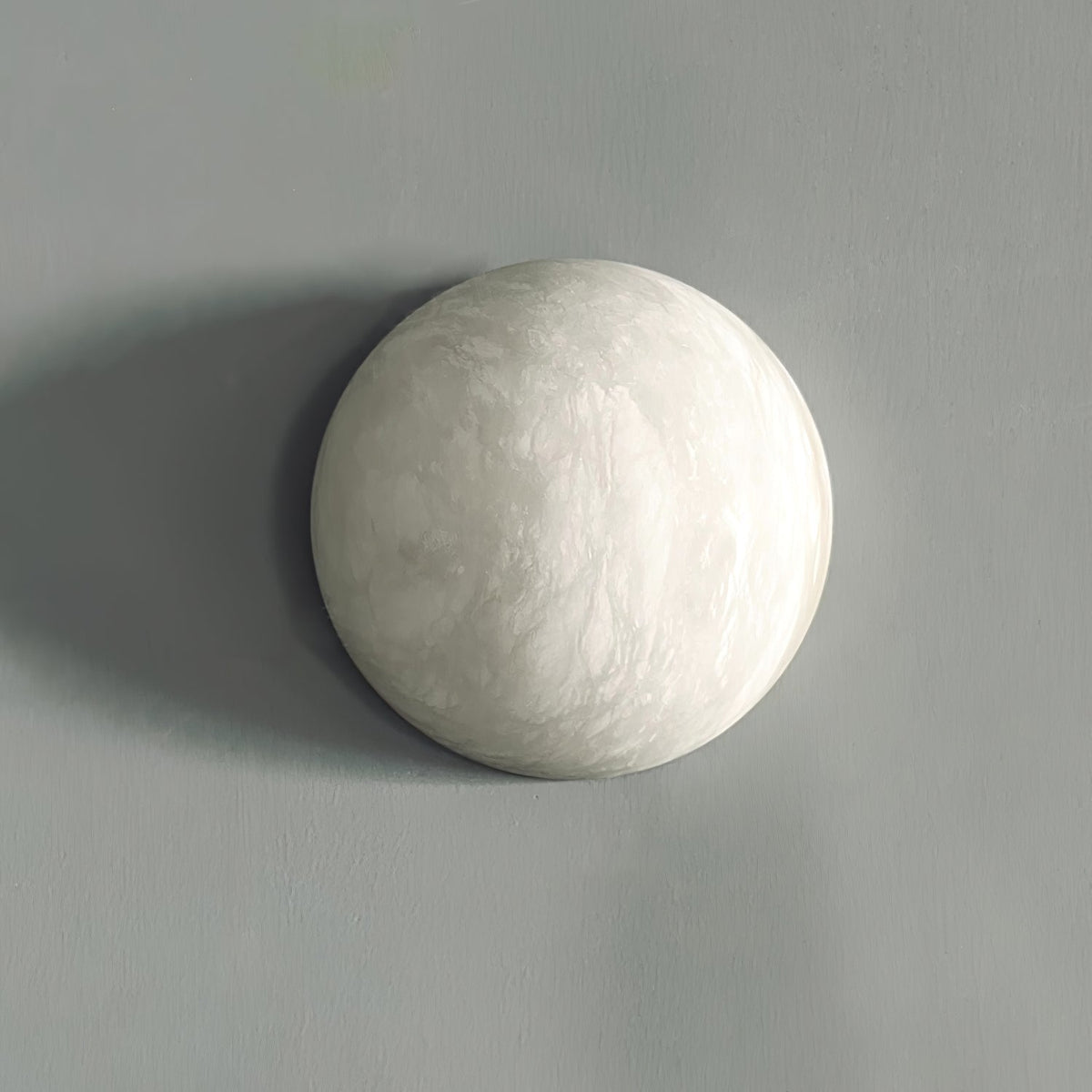 Erlenlynne Alabaster Wall Light-Moonnatur