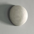 Erlenlynne Alabaster Wall Light-Moonnatur