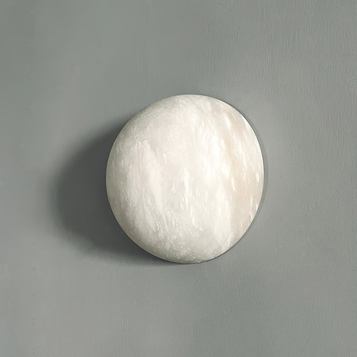 Erlenlynne Alabaster Wall Light-Moonnatur